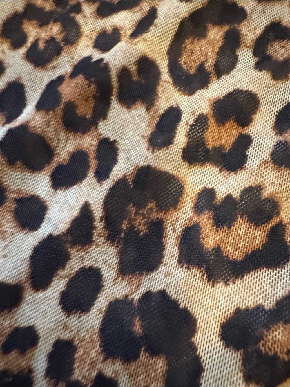 torrid Leopard Print Long Sleeve Top - Brown/Black - Picture 5 of 9